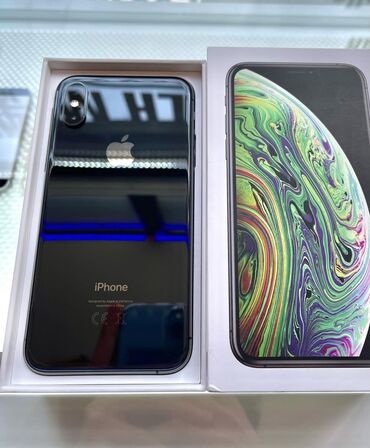 işlənmiş kalonka: IPhone X, 64 GB, Qara, Face ID