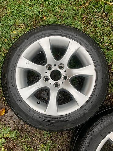 50: Колеса в сборе 225 / 55 / R 16, Всесезонная, Б/у, Комплект, Легковые, Литые, отверстий - 5 — 5
