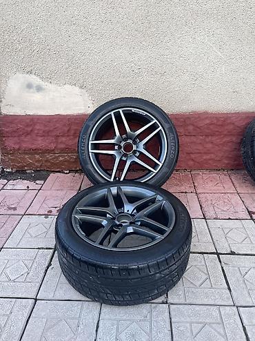 резина 16 с: Колеса в сборе 255 / 40 / R 19, Лето, Б/у, Комплект, Легковые, Литые, отверстий - 4 — 1