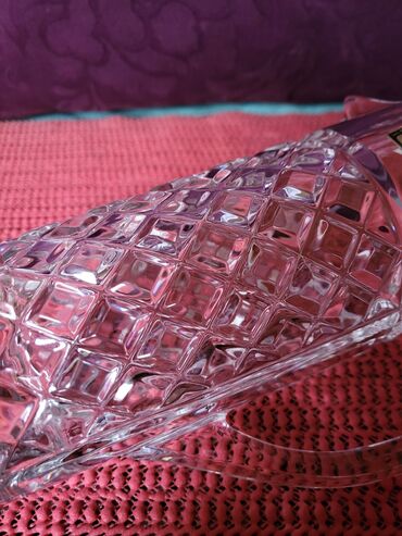 Čajnici: Bokal nov Zajecar kristal,led kristal 70te. Bokal je nov,sve na — 9