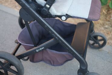 Kolica za bebe: Cybex Balios S 2u1 siva/grey kolica - kolevka+sportsko Crni ram + — 12