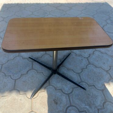 купить складной стол на кухню: Прямоугольный стол на центральной опоре Разборный размеры Высота 50