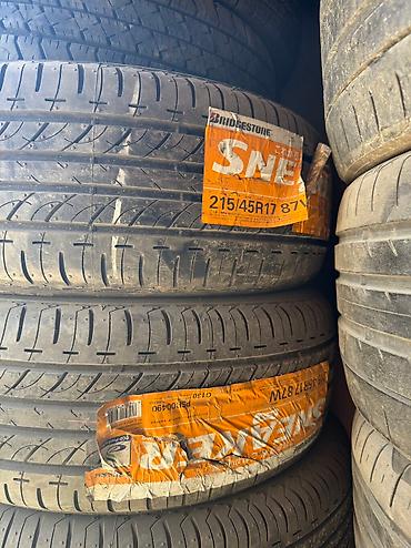 45: Шины 215 / 45 / R 17, Лето, Новый, Пара, Легковые, Япония, Bridgestone — 2
