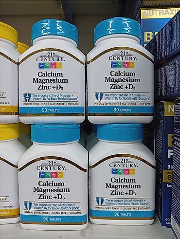 tablets: 21st Century Calcium Magnesium Zinc + D3 — минеральный комплекс в — 2