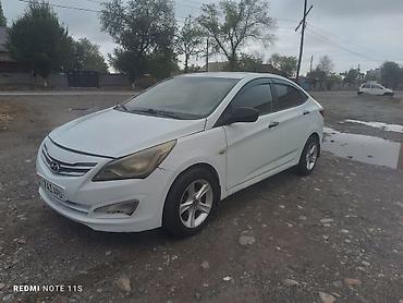 Hyundai Solaris: 2015 г., 1.4 л, Механика, Бензин, Седан at lalafo.kg Hyundai Solaris: 2015 г., 1.4 л, Механика, Бензин, Седан