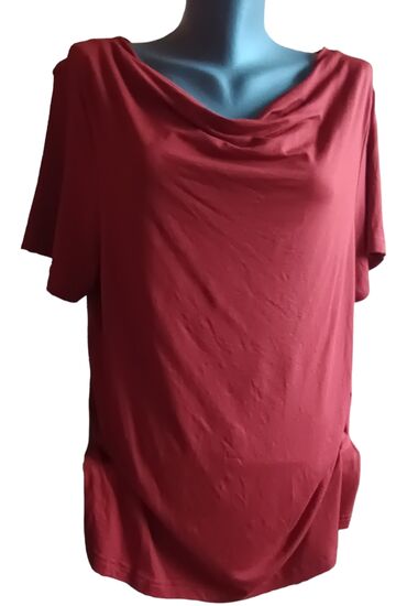 santoro majice: XL (EU 42), 2XL (EU 44), Viscose, color - Burgundy