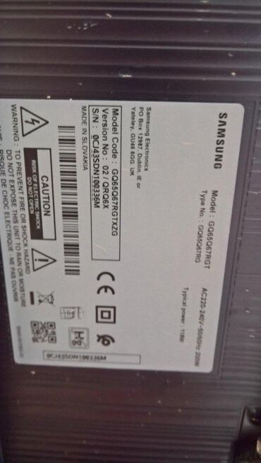 Televizori: Samsung GQ65Q67T 4K QLED TV - 2020 Moze i u delovima. Slanje Brzom — 9