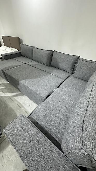 sofa: Модульный угловой диван с глубокими посадочными местами - — 2