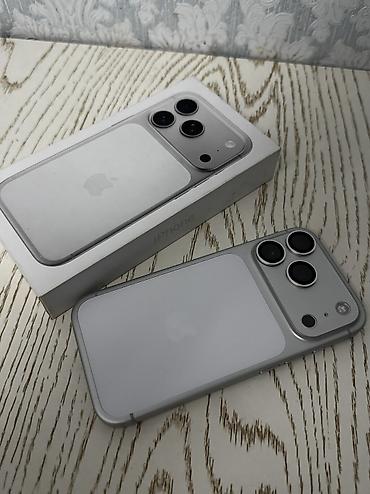 IPhone 17 Pro, Новый, 256 ГБ, Серебристый, Коробка, 100 %