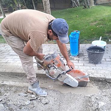 daş hörgüsünün qiyməti: Beton və asfalt kəsimi xidməti - Yol, səkilik, meydança və — 4