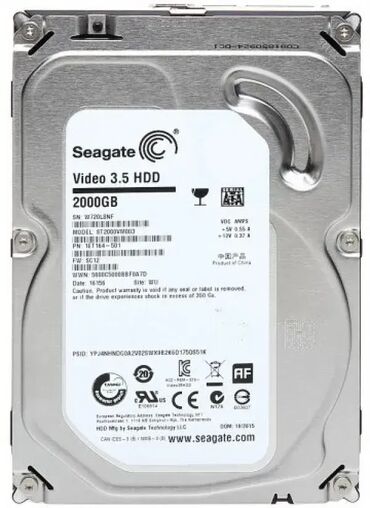 fen za vreli vazduh: Brend: SEAGATE Model: HDD 3.5" 2TB ST2000VM003 SEAGATE 5900RPM Video
