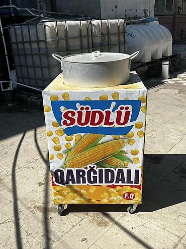Butkalar, köşklar: Südlü Qarğıdalı bişirmək üçün mobil köşk və elektrikli qazan seti — 3