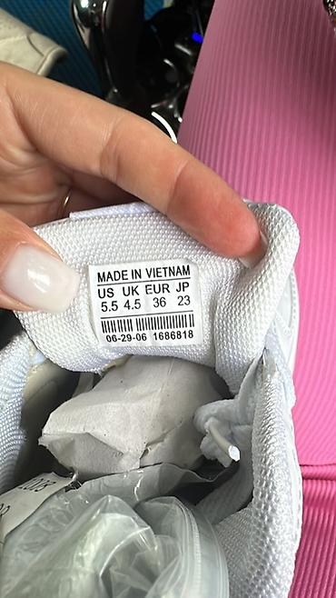 adidas campus: Белые кроссовки Nike Air Force 1 Low (женские/младшие размеры) - — 1