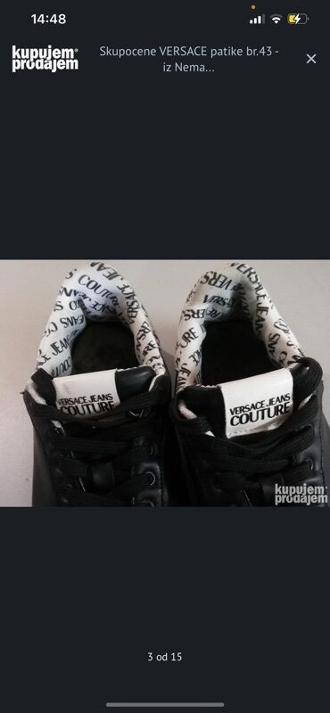 Patike: Patike, Versace, veličina - 43 — 4