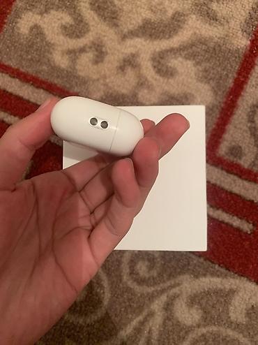 колонки на аренду: Беспроводные вакуумные наушники, Apple, AirPods Pro 2, Б/у — 5