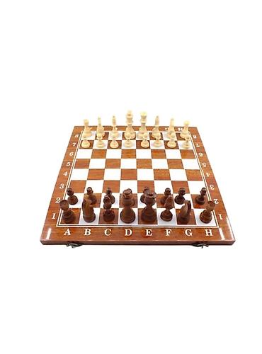 №: 14013 Məhsulun adı: Şahmat + dama + nərd (3-ü 1-də) A-78, taxta