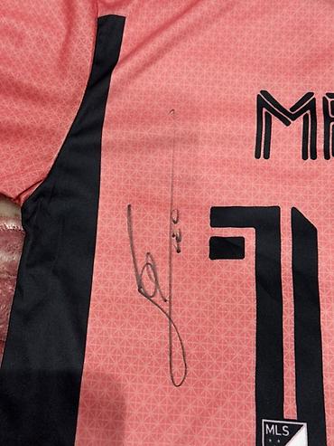 messi formaları: Futbolka, Adidas, M, rəng - Çəhrayı — 1