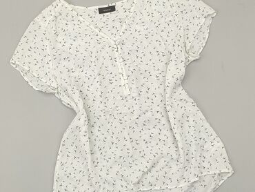 białe bluzki do spódnicy: Bluzka Damska, C&A, L, stan - Dobry