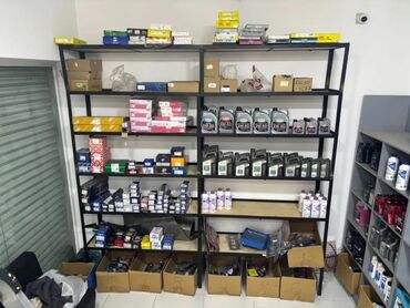 Rəf vitrinləri: Avtoservis/avtoehtiyat mağazası üçün tam hazır vitrin və rəf sistemi — 3