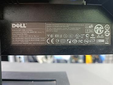 ikinci el pc: Dell - E1709Wc model Monitor Ekran ölçüsü 17", Özüm işlətmişəm — 3