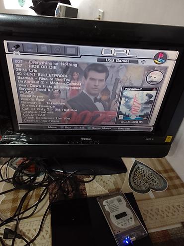 ps3 hard disk: PlayStation 2 Slim (PS2) oyun seti Komplekt: - PS2 Slim konsolu - 2 — 4