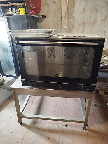 Professional sobalar: Konveksiya Sobası Elektrik Tabağın tutumu: 400x600 mm Paslanmayan — 1