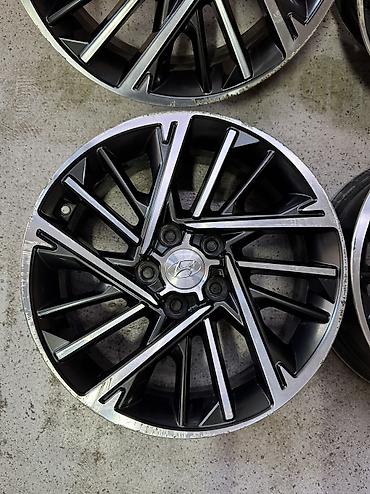 wheel: Литые Диски R 17 Hyundai, Комплект, отверстий - 5, Б/у — 6