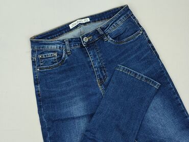 spodnie woskowane beż: DENIM JEANS, Jeansy damskie, rozmiar M