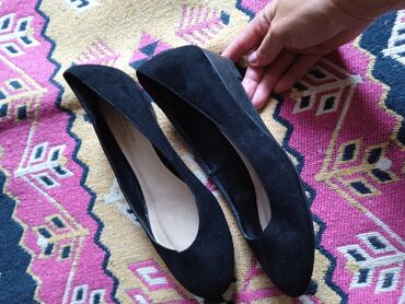 Baletkalar: Baletkalar, Elle, Ölçü: 39, rəng - Boz, İşlənmiş