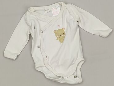 pajacyki niemowlęce welurowe: Body, H&M, 0-1 miesięcy, 
stan - Idealny