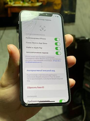 Apple iPhone: IPhone X, Б/у, 64 ГБ, Черный, Чехол, 72 % — 4