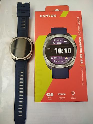 apple watch 1: Canyon Maverick SW-83 ağıllı saat - 1.3" dairəvi rəngli ekran — 2