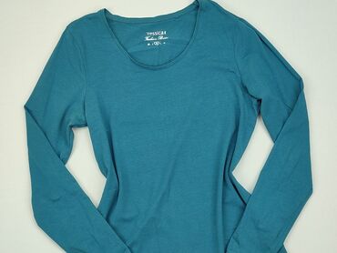błękitne bluzki damskie: Блуза жіноча, M, стан - Хороший