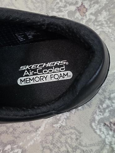 nike react: Кроссовки SKECHERS, модель в классическом полностью чёрном цвете. - — 4
