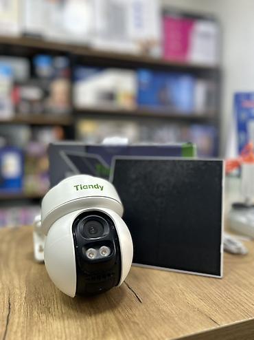 Автономная поворотная IP-камера Tiandy на солнечной батарее ☀️
