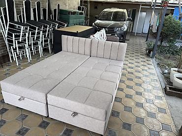 Односпальные кровати: Односпальная тахта с подъёмным коробом - Компактная тахта с вшитым — 13