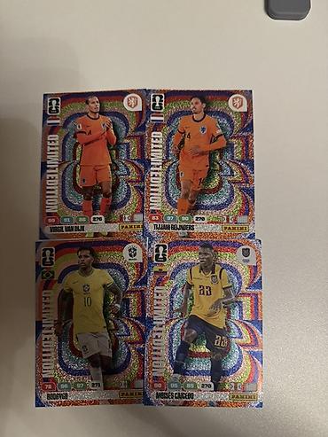 panini: Panini Adrenalyn XL Limited editions dənəsi 4 manat — 1