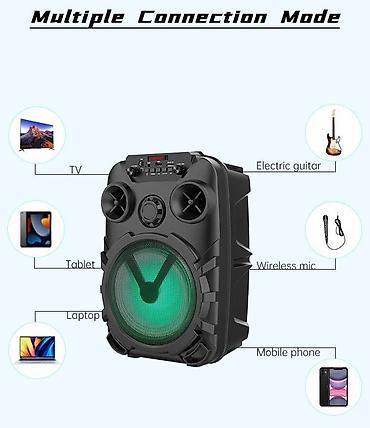 басс: Портативная акустическая система ZQS-8122 Мощное устройство общей — 4