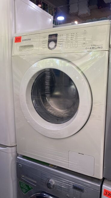 Soyuducu vitrinləri: Paltaryuyan maşın Samsung, 6 kq, İşlənmiş, Avtomat, Qurutma var, Kredit var, Ödənişli çatdırılma