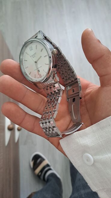 Smart saatlar: Yeni, Qol saatı, Tissot, rəng - Gümüşü