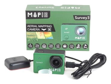 видеорегистратор с gps: Камера для аэрофотосъемки Mapir Survey3W. Компактный корпус зеленого
