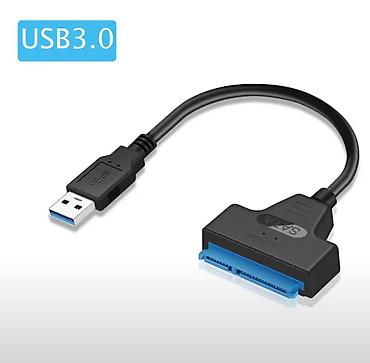 iphone cable: Адаптер SATA к USB3.0/Type-C для подключения 2.5 дюймового жёсткого — 1