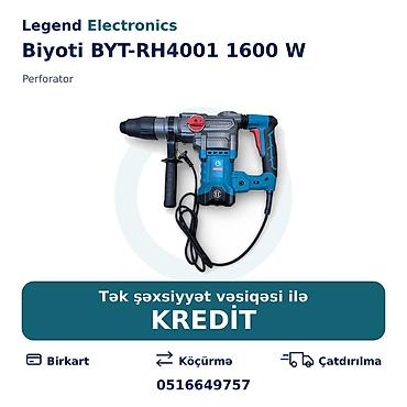 perfarator: Elanın başlığı: Perforator Biyoti BYT-RH4001 1600 W Elanın mətni — 1