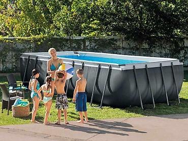 Karkas hovuzları: Yeni Karkas hovuzu Intex, 7.1 - 8 m, ≥ 5001 l — 3
