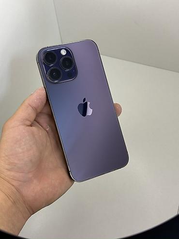 Apple iPhone: IPhone 14 Pro Max, Б/у, 256 ГБ, Deep Purple, 98 % — 2