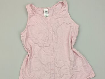 elegancka bluzka pudrowy róż: Bluzka, C&A, 14 lat, 158-164 cm, stan - Dobry