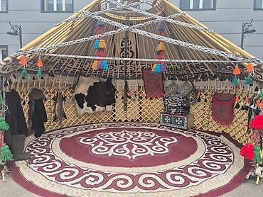Юрты: Аренда юрты, Каркас Деревянный, 85 баш, Казан, Посуда, С полом — 4