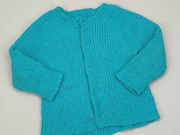 sweterek błękitny: Kardigan, 3-6 m, stan - Zadowalający