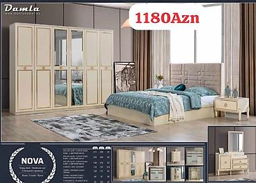 Yataq otağı dəstləri: İkinəfərlik çarpayı, Dolab, Termo, Tumba, Yeni — 37