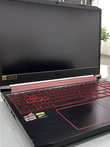 ноутбуки с gtx 1660 ti: Ноутбук, Acer, 8 ГБ ОЭТ, AMD Ryzen 5, 15.6 ", Колдонулган, Татаал эмес тапшырмалар үчүн, эс тутум SSD